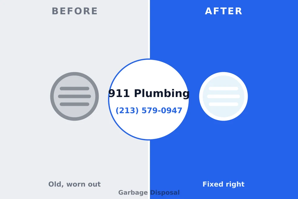 Before and after: plumbing company Yorktown, IN